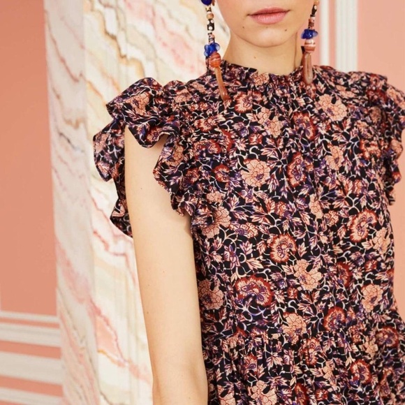 Ulla Johnson Hanna Dress Size 0 in Midnight Color - Picture 2 of 13